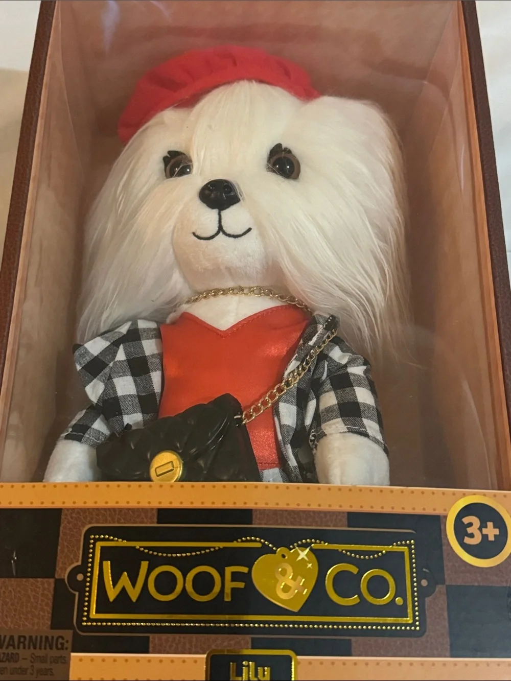 Woof & Co. lily plush